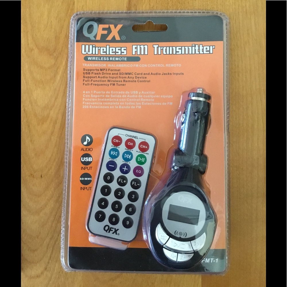 QFX Wireless FM Transmitter